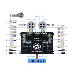 Flipsky FT85bd ESC Controller med aluminiumfodral för elektrisk skateboard, cykel, skoter eller motorcykel KROXNE - 6  