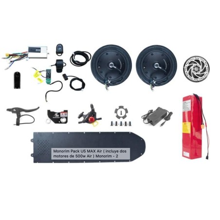 Monorim Pack U5 MAX Air (obsahuje dva 500w vzduchové motory) Monorim - 1 
Obsahuje dva 500 W vzduchové motory s bezdušovými vzdu