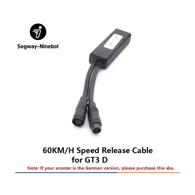 Feloldókészlet Segway GT3 D német változathoz, Segway GT3 E, 60 km/h sebességhatár nélkül Segway - Ninebot - 5 Egyedi feloldas: 