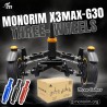 Monorim X3 sprednje vzmetenje z dvema kolesoma za Ninebot Max G30 & podobni skuterji – Nadomestni del & blazilec Monorim - 8 Kom
