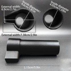 Punho acelerador ergonômico para patinete elétrico, antiderrapante, confortável e durável, fácil de usar. KROXNE - 19 Compatibil