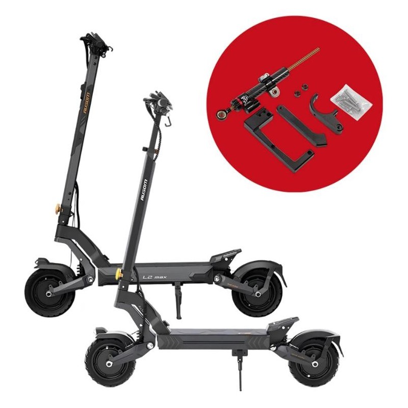 Lenkungsdämpfer für Ausom DT2 Pro, L2, L2 Max, Kugoo F3 Plus oder ähnlich  - 1 
Kompatibilitaet: passend fuer Ausom DT2 Pro, L2,