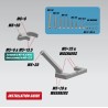 Ammortizzatore di sterzo per Ausom DT2 Pro, L2, L2 Max, Kugoo F3 Plus o simile  - 8 
Compatibilita: pensato per Ausom DT2 Pro, L