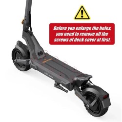 Amortyzator rulyu dlya Ausom DT2 Pro, L2, L2 Max, Kugoo F3 Plus & podobni elektroskutery, stabilʹnistʹ & bezpeka  - 12  