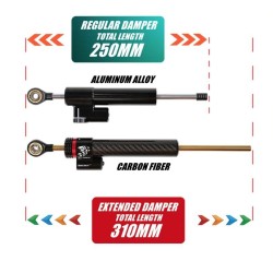 Amortiguador de dirección para Ausom DT2 Pro, L2, L2 Max, Kugoo F3 Plus o similar  - 13  