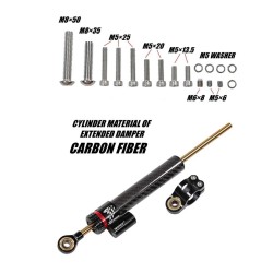 Styredemper til Ausom DT2 Pro, L2, L2 Max, Kugoo F3 Plus & lignende el-løbehjul, sikker & stabil  - 15  