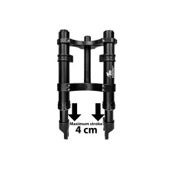 Suspension avant Monorim MZ3 2.0 avec disque de frein 160mm pour trottinette Segway ZT3  - 10  