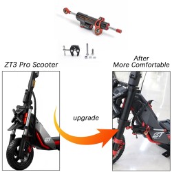 Styredaemper Monorim MDZT3 til Segway ZT3 elscooter bedre stabilitet  - 12  