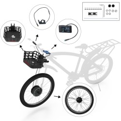 Monorim BPK350 ombouwkit motor 380w - batterij inbegrepen voor elektrische fiets  - 2 Monorim BPK350 e-bike power kit, 380W – Up