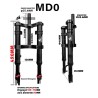Front suspension Monorim MD0 Coil Spring 490mm x 165mm  - 2 
Fitment: Monorim MD0 Coil Spring 490mm x 165mm for compatible build