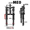 Sprednje vzmetenje Monorim ME0 Air - Hidraulic version 565mm x 165mm  - 2 
Zdruzljivost: Monorim ME0 Air sprednje vzmetenje Hidr