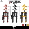 Suspensión delantera Monorim MD0-FiidoQ  - 9 
Compatibilidad: suspensión delantera Monorim MD0-FiidoQ para Fiido Q (Q1/Q1S) y mi
