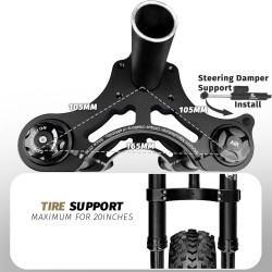 Framgaffelfjadring Monorim MD0-Super73Z for Super73 Z elcykel  - 7 
Passar: Monorim MD0-Super73Z framgaffel för Super73 Z eller 