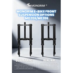 Monorim MD206 Coil Spring frontfjaring 490mm x 206mm  - 7 
Kompatibilitet: Monorim MD206 Coil Spring frontfjaring 490mm x 206mm,