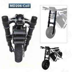 Perednyaya podveska Monorim MD206 Coil Spring versiya 490mm x 206mm  - 8 
Sovmestimost: perednyaya podveska Monorim MD206 Coil S