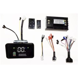 Sinusovy bezkefovy regulator motora set 48V 84V 50A 3000W s plynom a displejom  - 6 Zoznam produktov

50A regulátor + 1 plynová 