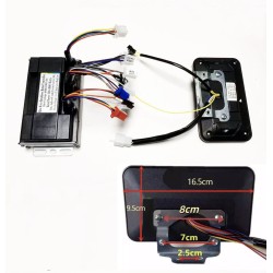 Kit controleur moteur sans balais onde sinusoidale 48V 84V 50A 3000W avec accelerateur et ecran  - 11 Liste des produits

Contrô