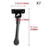 Kickstand for electric scooter HX X7, HX X8, HX X9 or similar model  - 1 
Accurate compatibility with HX X7, HX X8, HX X9 and si