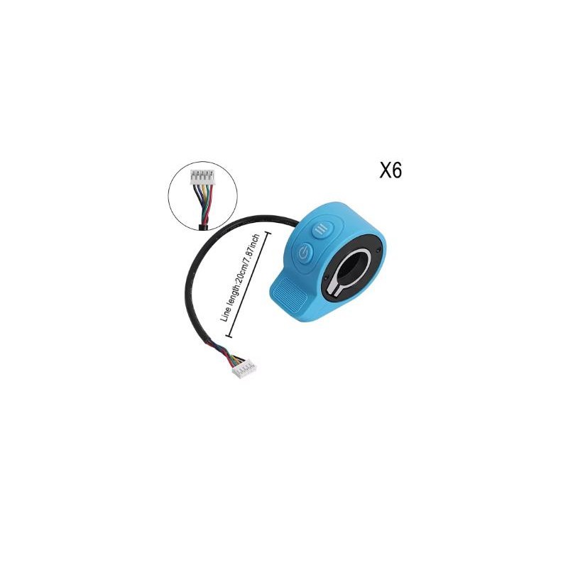 Gâchette d'accélération pour trottinette HX X6, HX X7, HX X8 ou similaire  - 1 
Compatibilité assurée
Contrôle et sécurité
Monta
