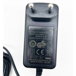 Cargador de corriente de aspiradora 34,2V 0,6A (ZD24W342060EU)  - 1 Compatibilidad 34,2V 0,6A: ideal para aspiradoras que requie