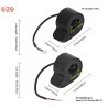 Akseleratoriaus gaidukas paspirtukui Gotrax GXL V2/Apex/Apex Pro/Apex XL/XR Elite ar panasus  - 9 Tiksli Gotrax suderinamumasTol