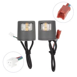 Luces intermitentes LED para patinete Xiaomi 5/5 Pro/5 Plus/5 Max o similar - kit señalización y seguridad  - 1 
Compatibilidad 