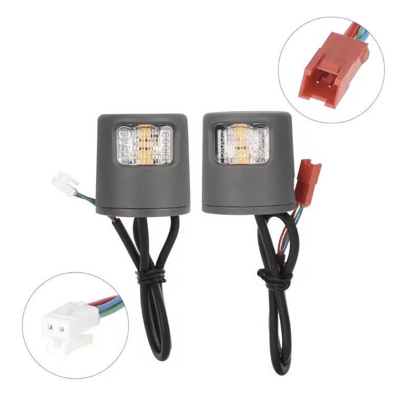 LED zmigavci za romobil Xiaomi 5/5 Pro/5 Plus/5 Max ili slican - komplet pokazivaca smjera za sigurnost  - 1 
Jasna kompatibilno