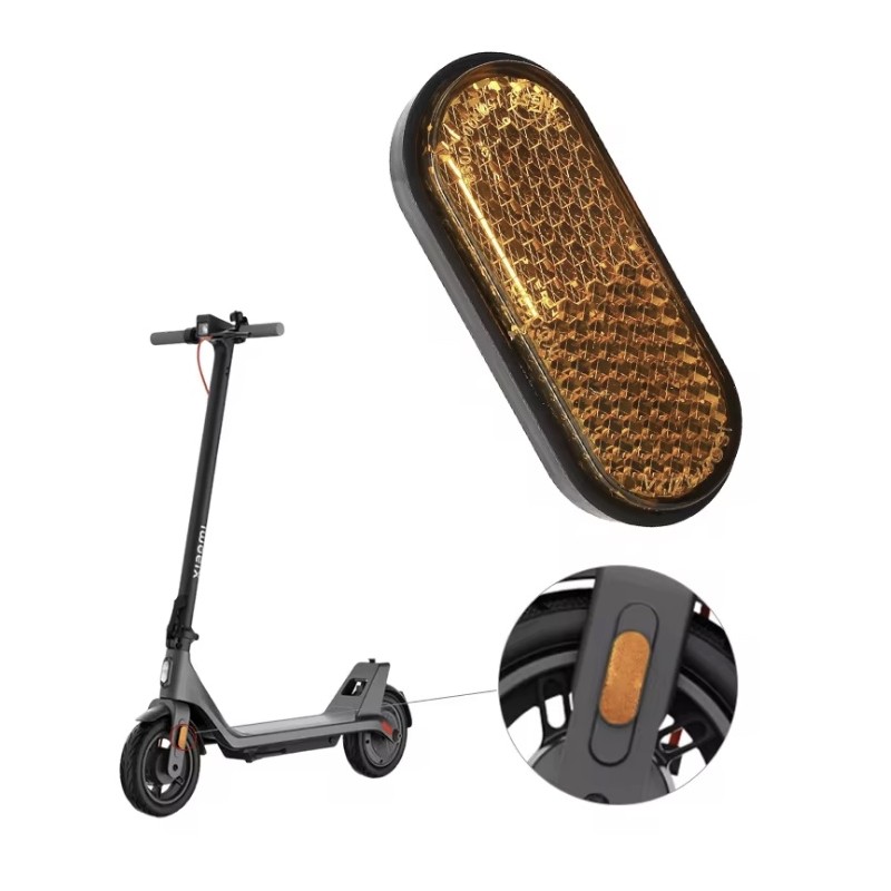 Reflector horquilla delantera para patinete Xiaomi 4 Lite 2nd Gen  - 1 Compatibilidad exacta: Diseñado para la horquilla delante