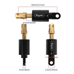 Amortiguadores de aire Monorim SGR2 Air kit para suspensión trasera Segway Max G2 series Monorim - 8 
Kit de amortiguadores de a