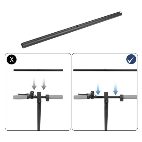 Bredt styre 52cm til Xiaomi M365 Pro Essential 1S  - 9 
Passer til: bredt styre 52cm til Xiaomi M365, Pro, Essential, 1S eller l