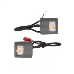 LED blinklys for Xiaomi 4 Lite 2nd sparkesykkel eller lignende, signal- og sikkerhetssett  - 3 Passer til Xiaomi 4 Lite 2nd og l