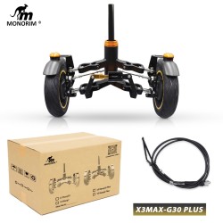 Suspensión delantera de doble rueda Monorim X3 Max Air para Ninebot Max G2: repuesto y amortiguador Monorim - 4 Compatible con N