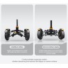 Suspensie fata cu roata dubla Monorim X3 Max Air pentru Ninebot Max G2: piesa si amortizor Monorim - 5 Compatibila cu Ninebot Ma