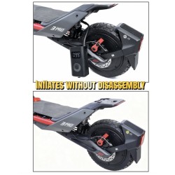 Amortiguador de aire Monorim MZR3 Pro para Segway ZT3 145mm y 165mm alto rendimiento  - 6  