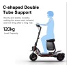 Saede med 10L opbevaringsboks til Segway E3, E3 Pro, F3, ZT3 Pro og lignende  - 2 
Kompatibilitet: saede med 10L opbevaringsboks