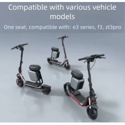 Saede med 10L opbevaringsboks til Segway E3, E3 Pro, F3, ZT3 Pro og lignende  - 5 
Kompatibilitet: saede med 10L opbevaringsboks