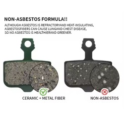Front or rear brake pads for Gotrax Raptor electric scooter  - 1 
Compatible with the Gotrax Raptor electric scooter for front o