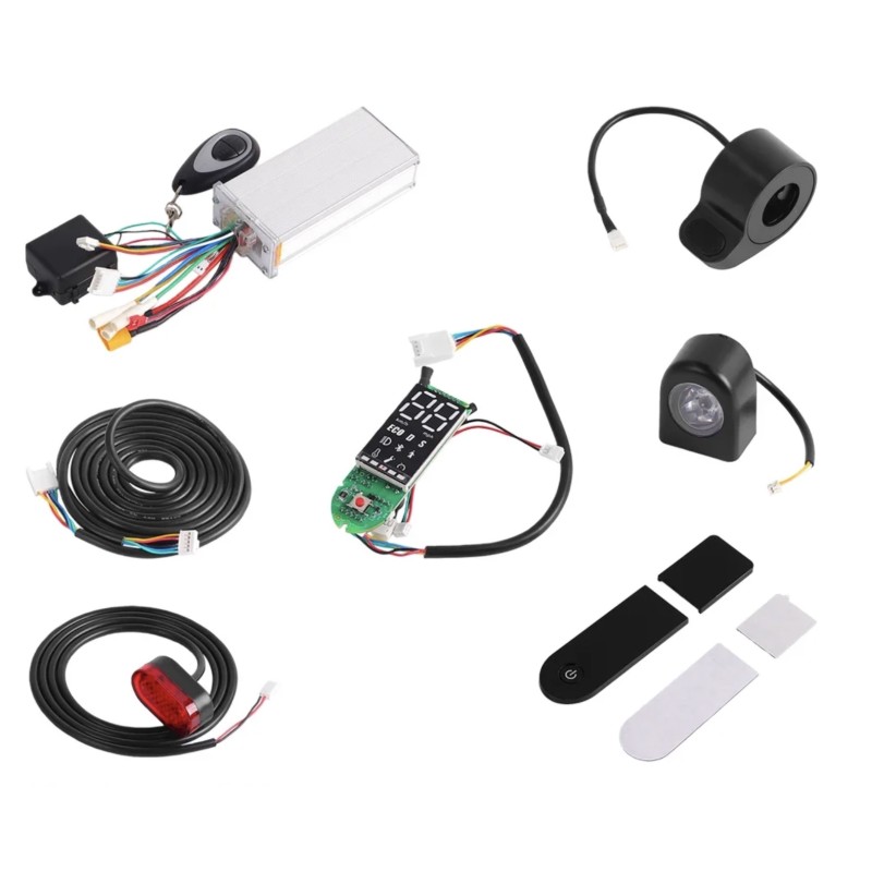 Kit de controladora 48V Monorim U5+ con mando y limitador de velocidad para patinetes Xiaomi  - 1 
Compatible con patinetes Xiao
