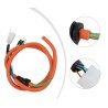 Motorkabel 1000W of hoger met 5 Hall-sensoren - dikke kabel van hoge kwaliteit  - 1 
Geschikt voor elektromotoren van 1000W of h