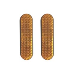 Heijastimet Kamikaze K1/K1 Plus -sähköpotkulautaan tai vastaavaan - osat ja varaosat  - 1 Sopii Kamikaze K1/K1 Plus -sähköpotkul