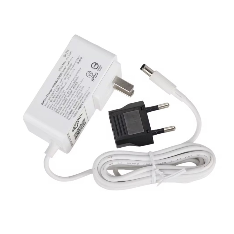 Originalus įkroviklis Segway C8 C9 C10 C15 C20 E8 E10 E2/E2 Plus 25,2V 1A 24,2W  - 1 
Tinka Segway C8, C9, C10, C15, C20, E8, E1