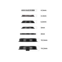 Komplet ležajev krmila za skiro Xiaomi 5, 5 Pro, 5 Max ali podoben  - 3 
Združljiv s skiroji Xiaomi 5, 5 Pro, 5 Max ali podobnim