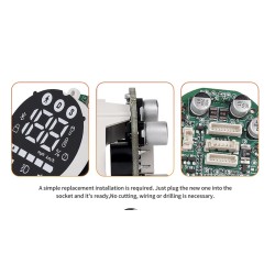 Panel de control o pantalla display para patinete Xiaomi Electric Scooter Elite, repuesto cuadro de mando  - 7 
Compatibilidad p