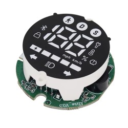 Kontrollpanel eller display for Xiaomi Electric Scooter Elite elscooter, instrumentpanel skarm ersattning  - 3 
Passar Xiaomi El