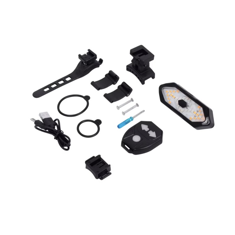 Set achterknipperlichten ontworpen voor Ninebot ES1, ES2, ES3, ES4, E22, E25, E45 of vergelijkbaar  - 1 Ontworpen voor Ninebot E