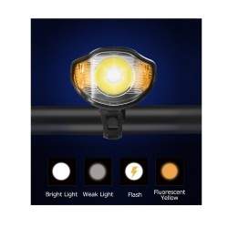 Foco Linterna Con Claxon Para Patinetes o Bicicletas Wan - 5  