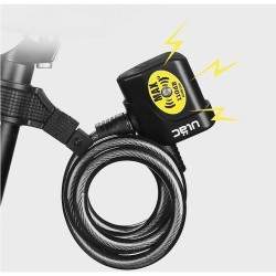 Padlocks with high sensitivity alarm - noise power greater than 100 decibels. Key, remote or mobile app Wan - 2 
Protect your ve