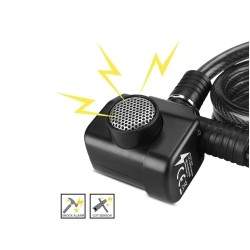 Lacăte cu alarmă de înaltă sensibilitate -putere de zgomot mai mare de 100 de decibeli. Cheie, telecomandă sau aplicație mobilă 