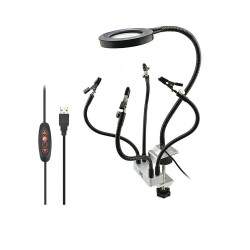 Sveisestativ med forstørrelsesglass  - 1  