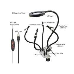 Support de soudage avec loupe  - 2  